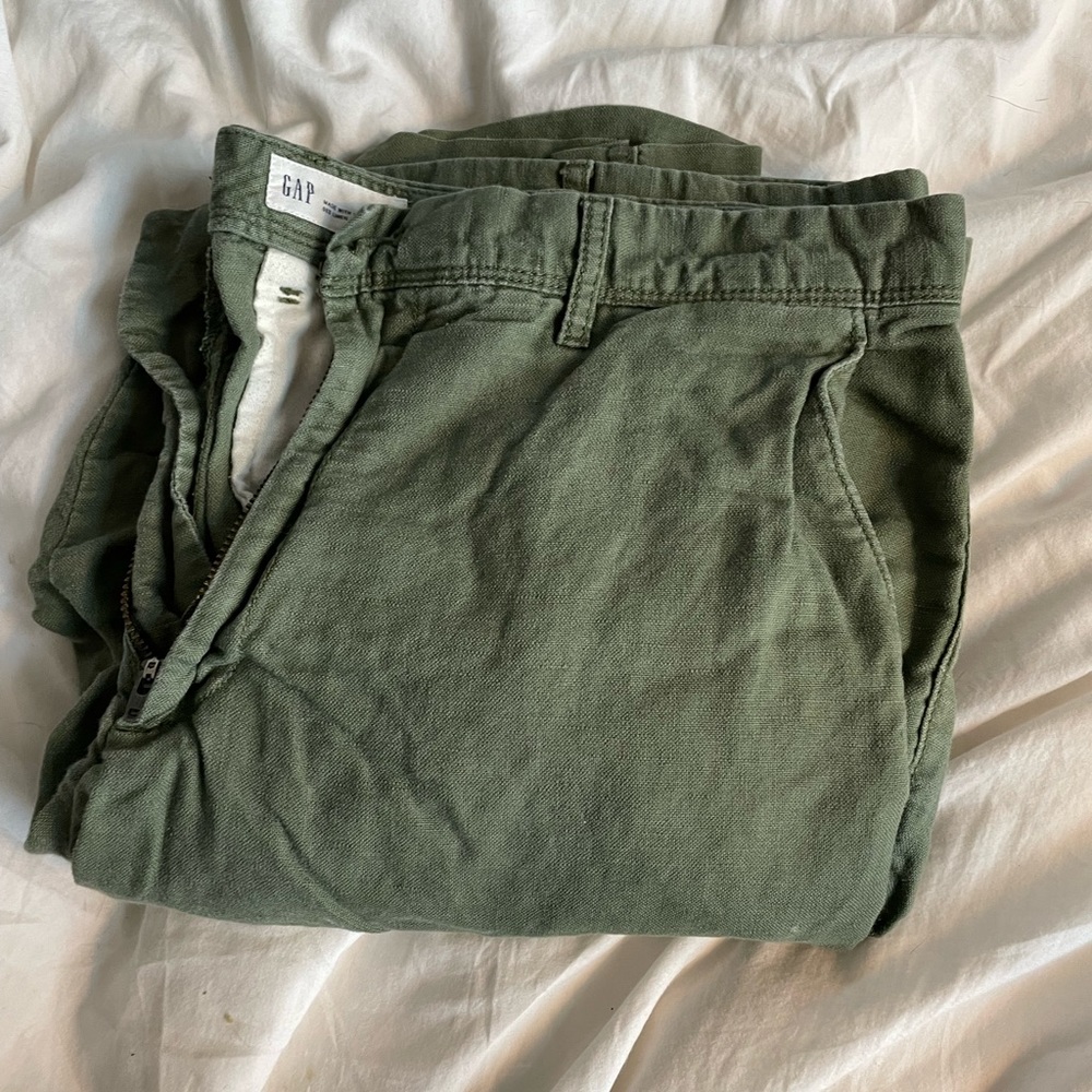 Green Gap Slim Fit Pants (36x30)